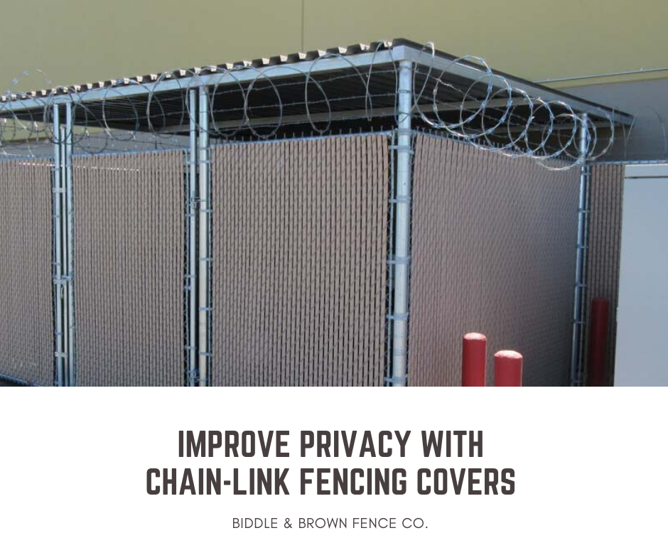 chain-link fencing