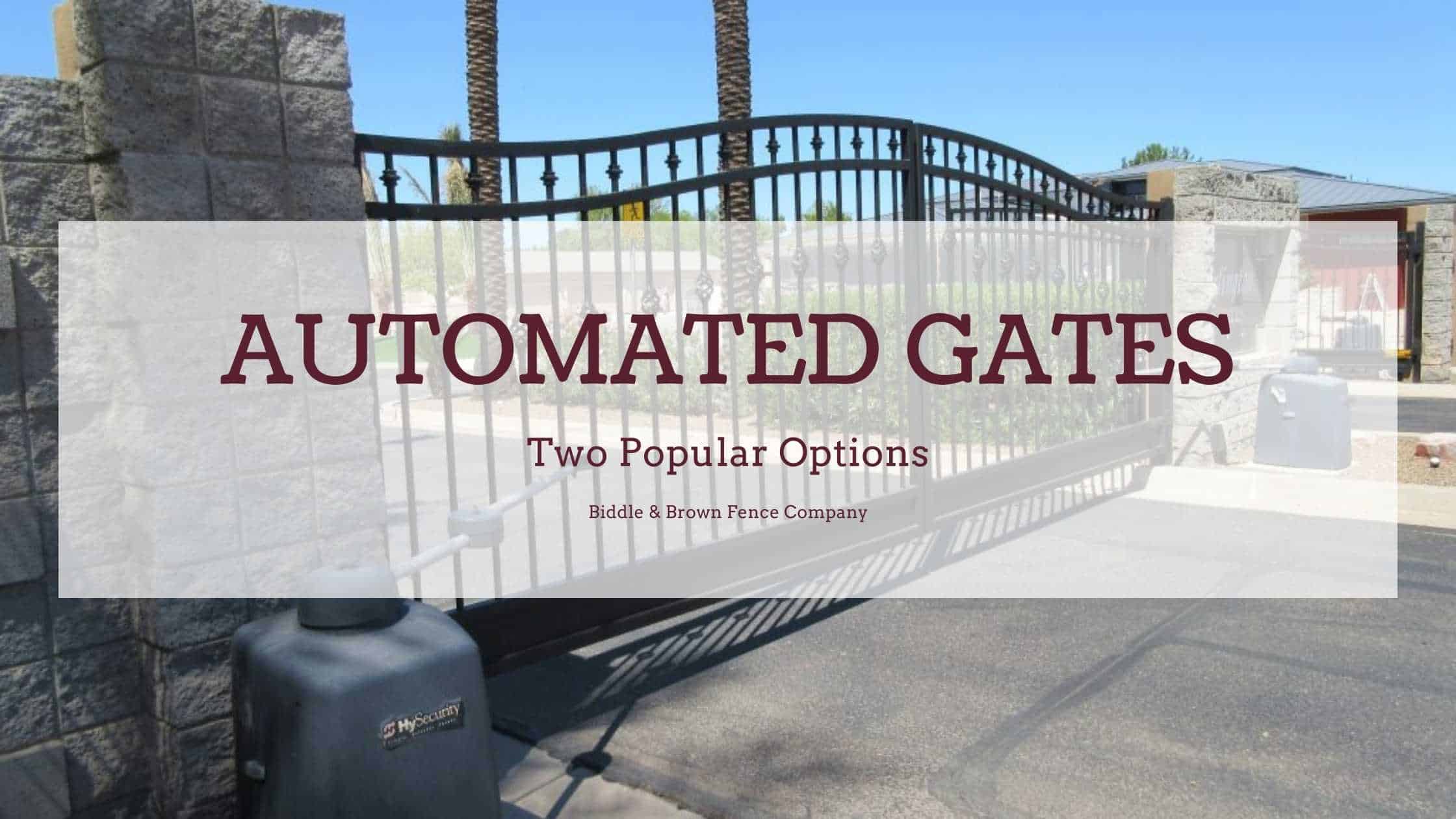 automated gates