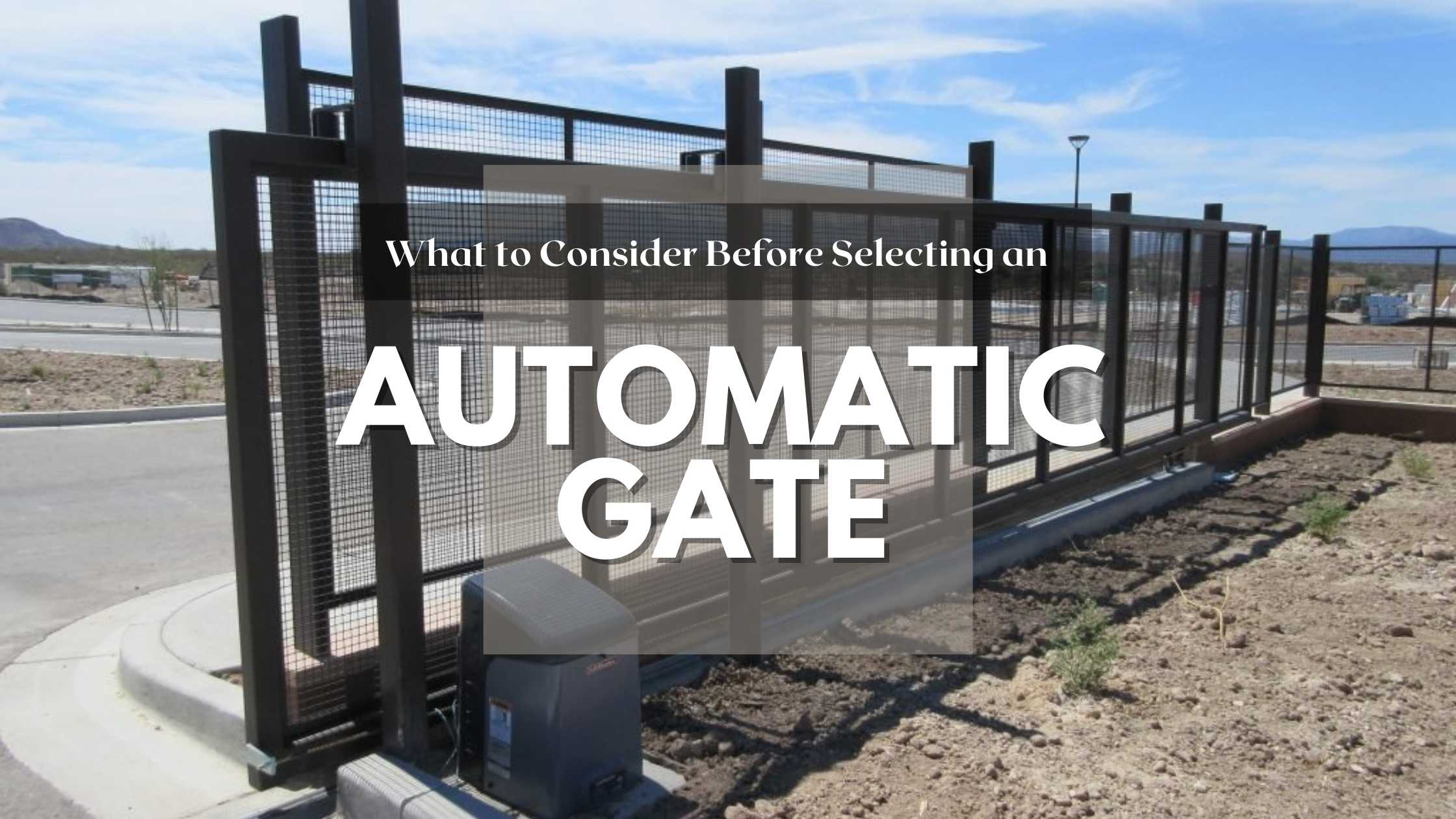 automatic gate