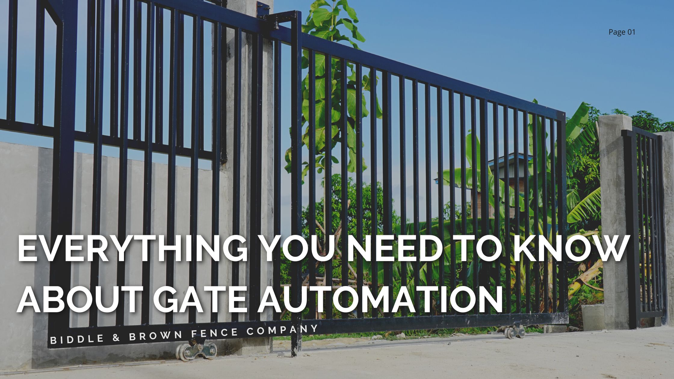 Everything You Need To Know About Gate Automation